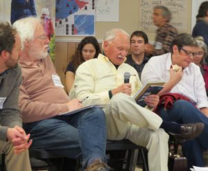 Roy Ries & Jim Emberger giving update on NBASGA (photo Mark D'Arcy)