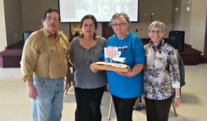 (l.to r. Ken Francis, Serena Francis, Debra Hopper, Denise Melanson)